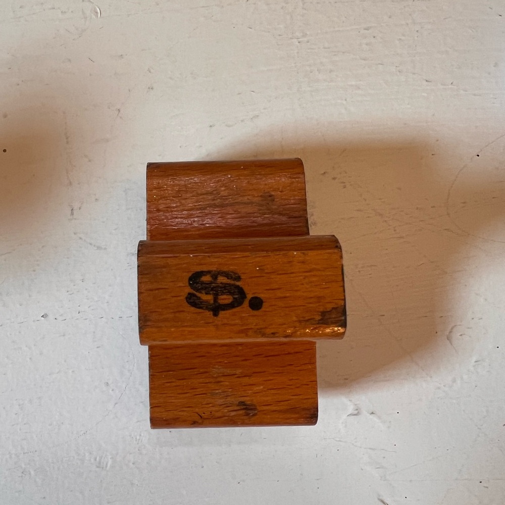 Vintage Wooden Wall Hook